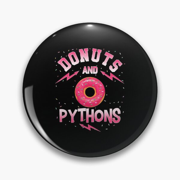 Item preview, Donuts And PYTHONS T-Shirt Doughnut PYTHON T-Shirt designed and sold by EliseJenkins.