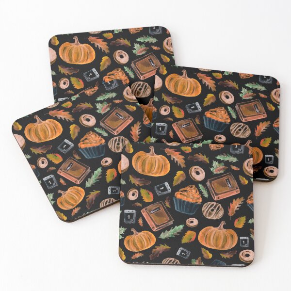 Item preview, Autumn Fall Pumpkin, Cupcake, Donut Holiday Pattern designed and sold by WOW TeesAndThings.