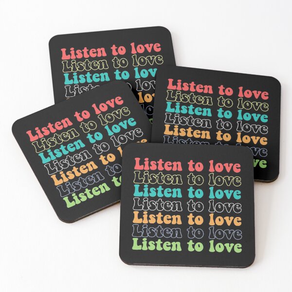 Item preview, Listen To Love - Keep Calm & Listen To Your Heart designed and sold by styleofpop.