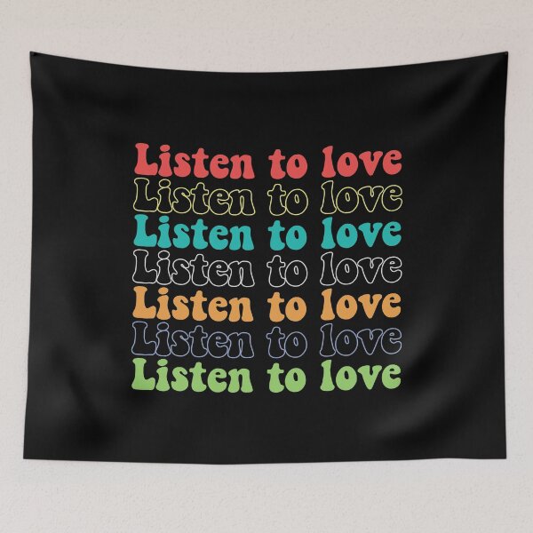 Item preview, Listen To Love - Keep Calm & Listen To Your Heart designed and sold by styleofpop.