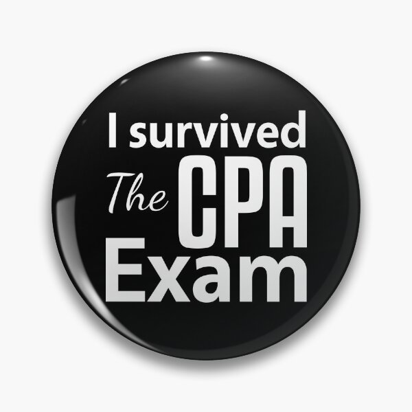 Artikelvorschau, Ich habe die CPA-Prüfung überlebt entworfen und verkauft von Shop signer.