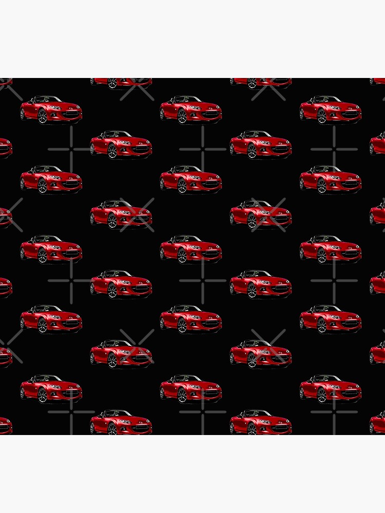 Discover Designer Mazda Miata MX-5 Red - Owners Gifts Socks