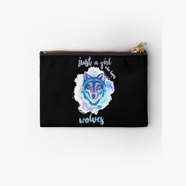 Item preview, Funny Wolf Gift Just A Girl Who Loves Wolves T-Shirt designed and sold by EliseJenkins.