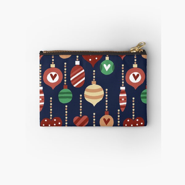 Item preview, Festive Ornaments- Christmas Pattern (Midnight Blue) designed and sold by HeraAndKosmos.