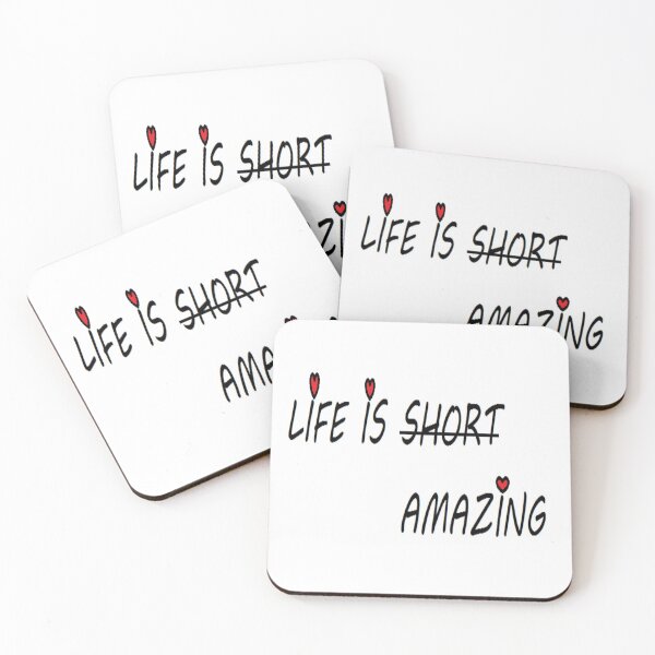 Item preview, life is amazing  designed and sold by khaanju.