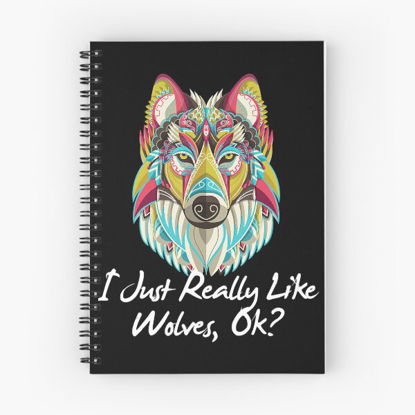 Item preview, Funny Wolf T-Shirt Really Like Wolves Wolf Biologist Gift T-Shirt designed and sold by EliseJenkins.