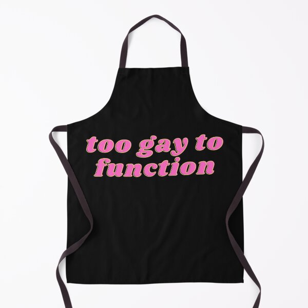 Item preview, Too Gay To Function Mean Girls Quote designed and sold by DesignsofNote.