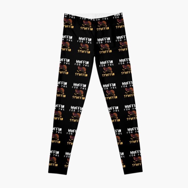 Let's Go BrandRun Funny Thanksgiving Turkey Trot Running Leggings