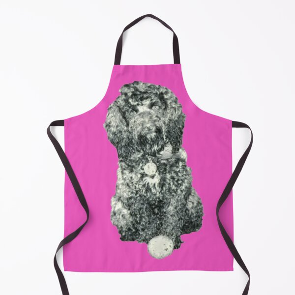 Item preview, Cockapoo with a ball (Pink) designed and sold by LearsInteriors.