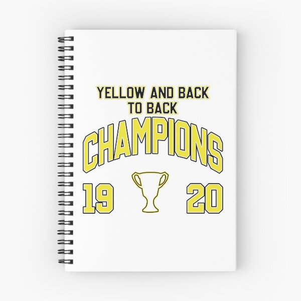 Item preview, Yellow and Back to back Champions designed and sold by PuntRoadCustoms.
