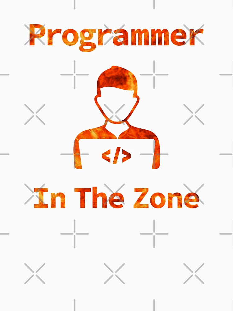 Thumbnail 6 of 6, Pullover Hoodie, Programmer In The Zone, Programmer At Work, Source Code, Software Engineer, Computer Science, Web, WWW, Programming Humor, HTML, Light Background designed and sold by Max-Wear.
