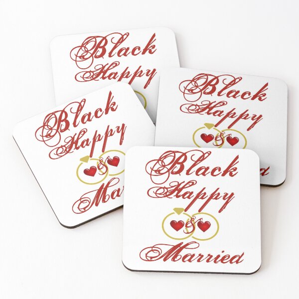 Item preview, Black Happy And Married designed and sold by Fatimalak.