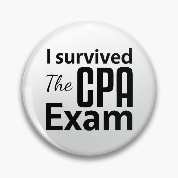 Artikelvorschau, Ich habe die CPA-Prüfung überlebt entworfen und verkauft von Shop signer.