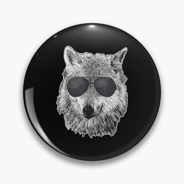Artikelvorschau, Grauer Wolf Cooles Retro Schwarzes Sonnenbrillenwölfe-Liebhaber-Geschenk-T-Shirt entworfen und verkauft von EliseJenkins.