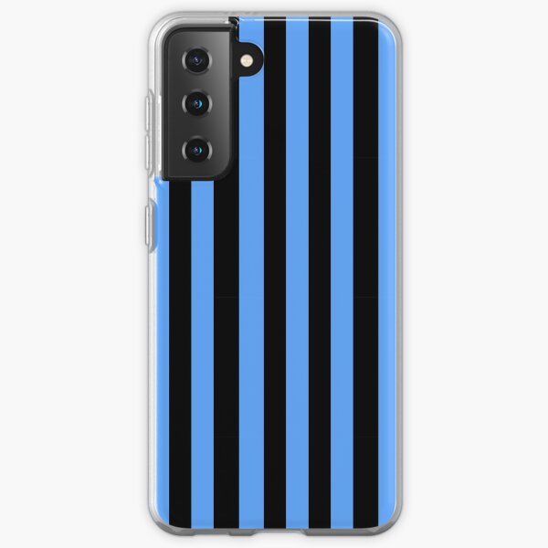 SCHWARZE UND BLAUE STREIFEN Samsung Galaxy Flexible Hülle