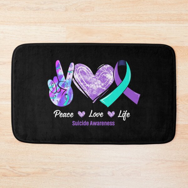 Item preview, Awesome Peace Love Life Slogan Awareness Birthday Shirt Suicide Prevention Warrior T Shirt designed and sold by tuanitus.