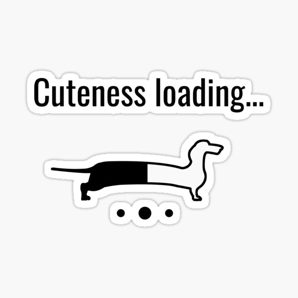 Item preview, Cuteness loading... designed and sold by sketchypages.