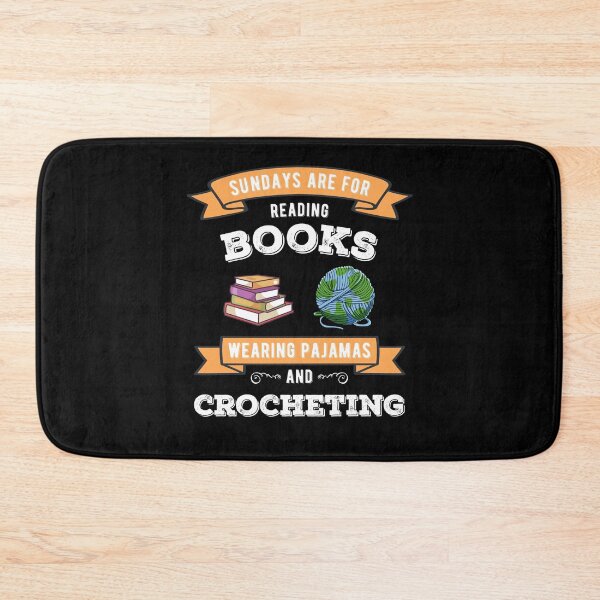 Item preview, Crochet and Books | Knitting Bookworm Book Lovers designed and sold by MGO-Design.