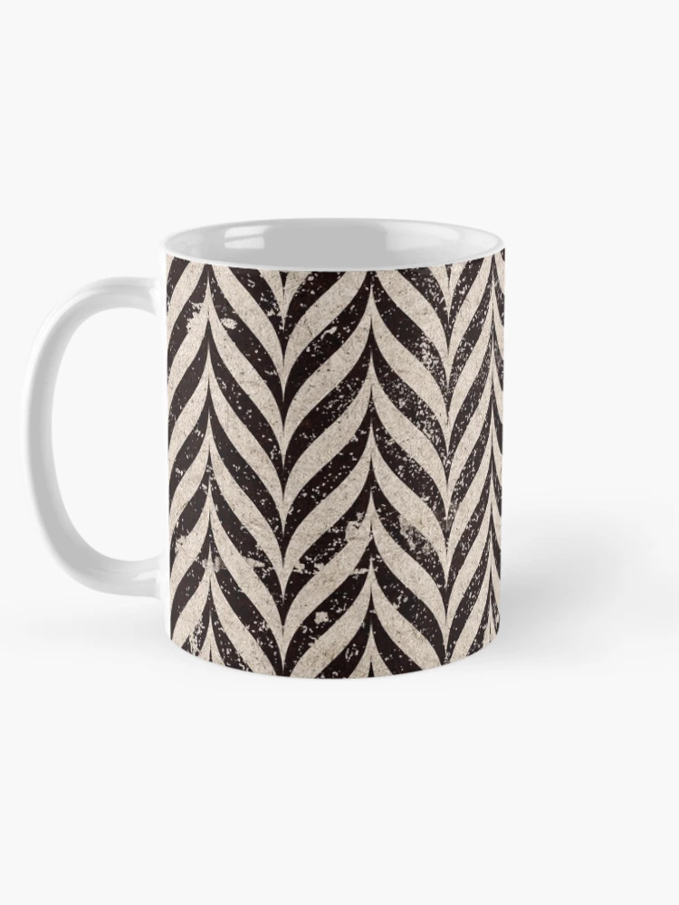 Thumbnail 5 of 6, Coffee Mug, Vintage Racing Stripes Pattern designed and sold by PatternSquare.