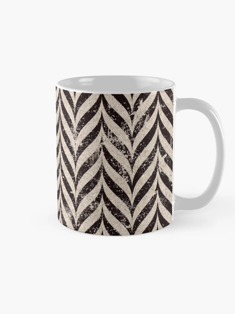Thumbnail 3 of 6, Coffee Mug, Vintage Racing Stripes Pattern designed and sold by PatternSquare.