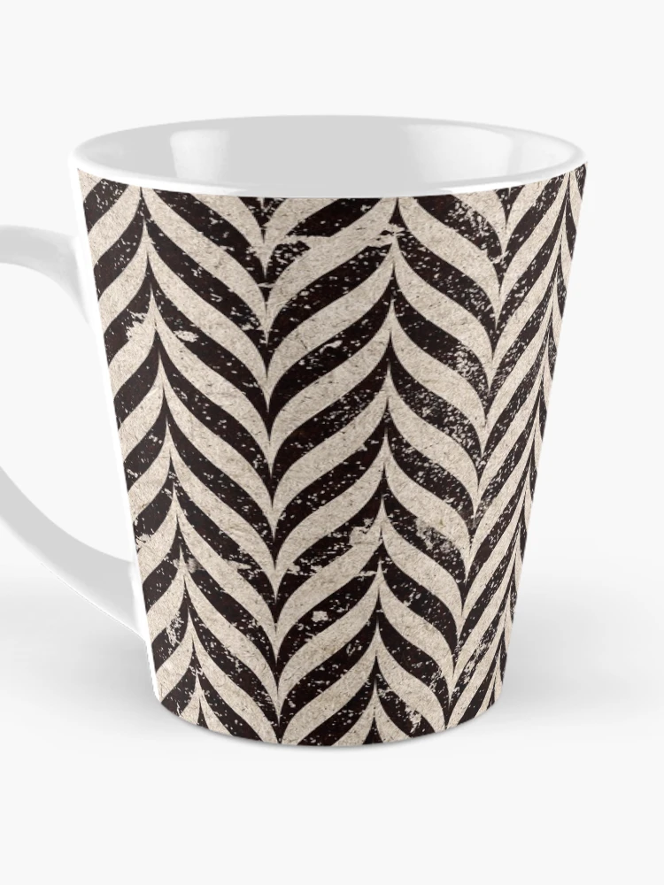 Thumbnail 3 of 4, Coffee Mug, Vintage Racing Stripes Pattern designed and sold by PatternSquare.