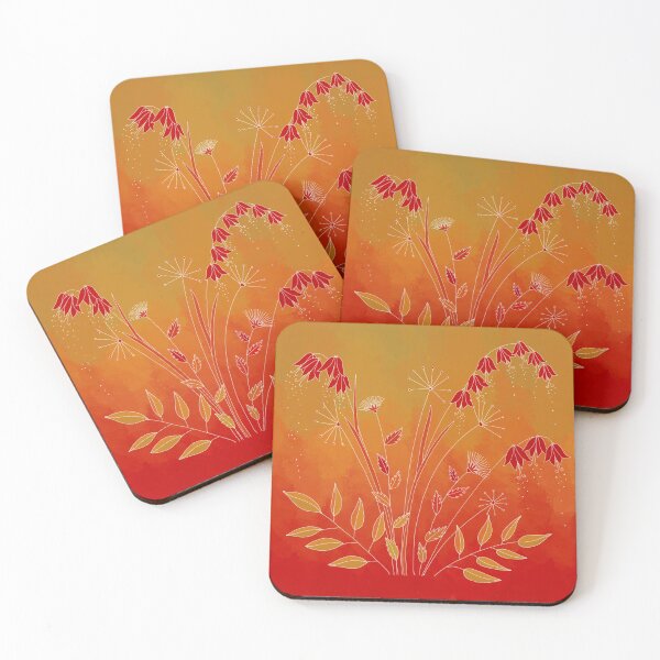 Item preview, Red Floral designed and sold by Camelart.