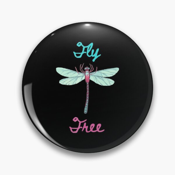 Artikelvorschau, Fly Free Dragon Fly T-Shirt entworfen und verkauft von TylerKay.
