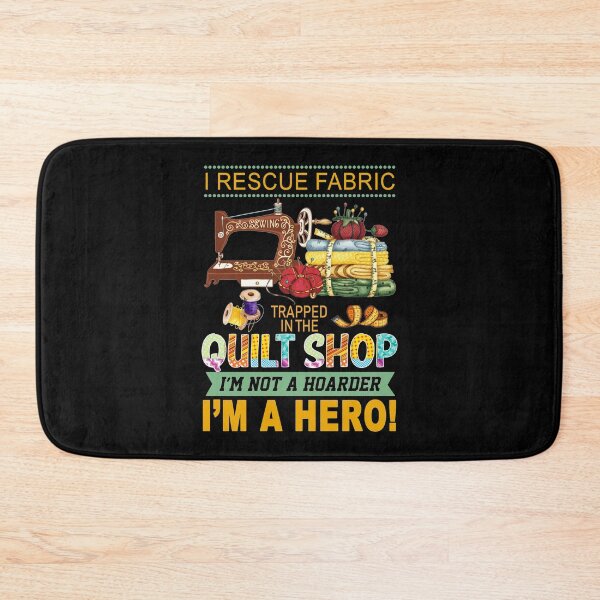Item preview, I Rescue Fabric Im A Hero - Funny Quilting designed and sold by Charles Brian.
