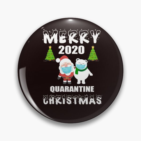 Item preview, Merry Quarantine Christmas 2020 santa mask designed and sold by kadrin2020.