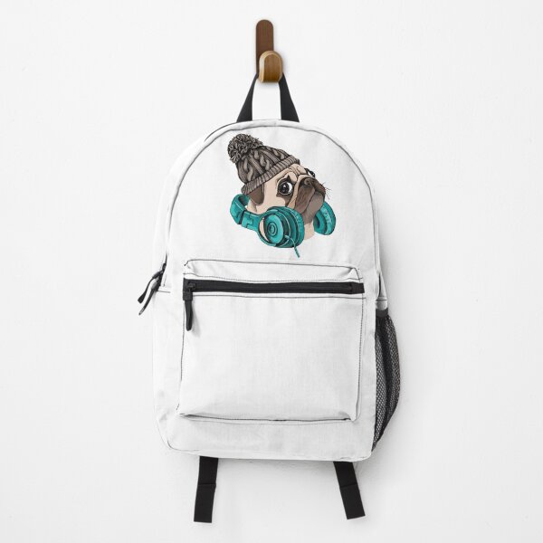 Item preview, Kief Pug 1 Music Headphones designed and sold by kief-clothes.