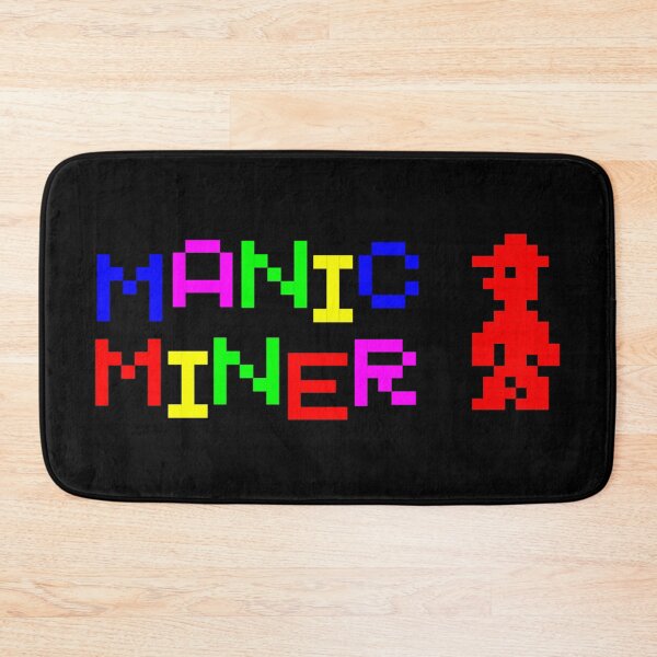 Item preview, Manic Miner Logo designed and sold by RetroTrader.