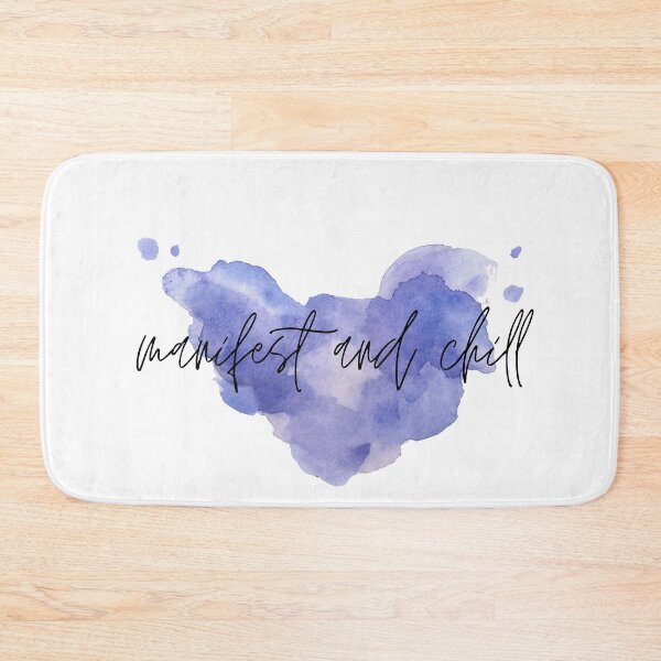 Item preview, Manifest and Chill Purple Heart Watercolour Abstract designed and sold by BohoMoon.