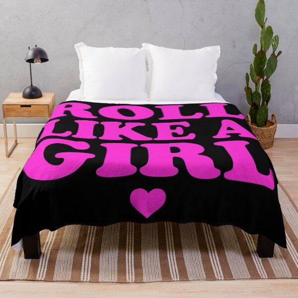 Item preview, Roll Like A Girl - Black designed and sold by AJ-DesignCo.