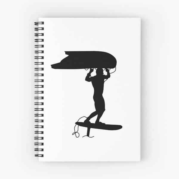 Item preview, Surfer wing surfing with a foil wing designed and sold by der-berliner.