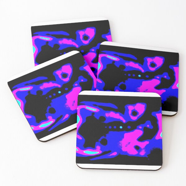 Item preview, Blue and fuschia waves of lights designed and sold by StephanieCAD.