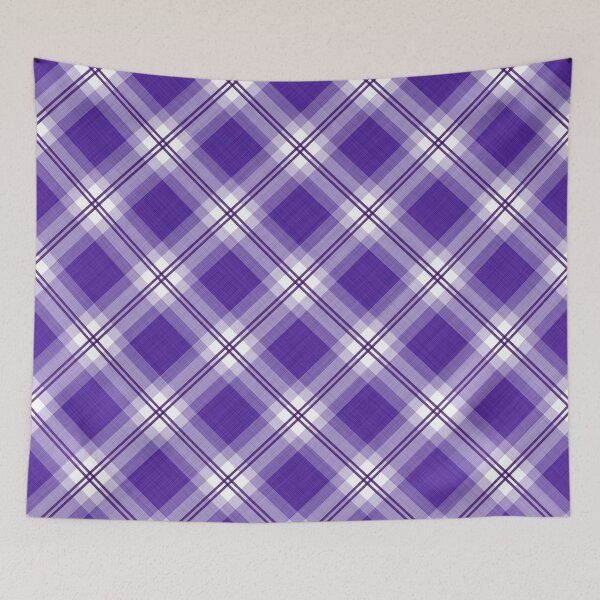 Item preview, Purple Tilted Plaid designed and sold by AdamP-Presents.