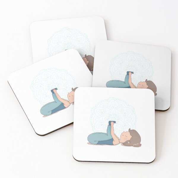 Item preview, Yoga Girl - Happy Child Pose designed and sold by Rita Cuppari.