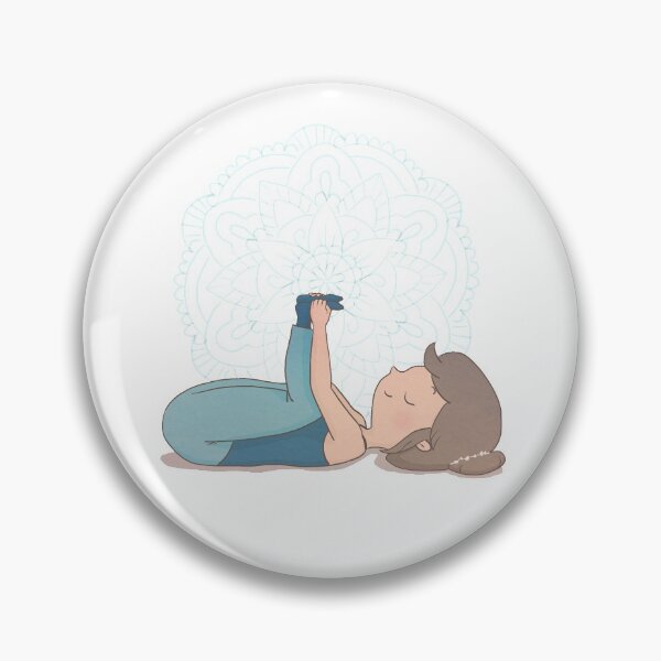 Item preview, Yoga Girl - Happy Child Pose designed and sold by Rita Cuppari.