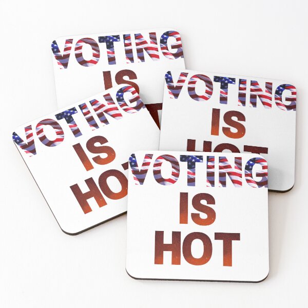 Item preview, Voting Is Hot 2020 designed and sold by AutumnVibeShop.