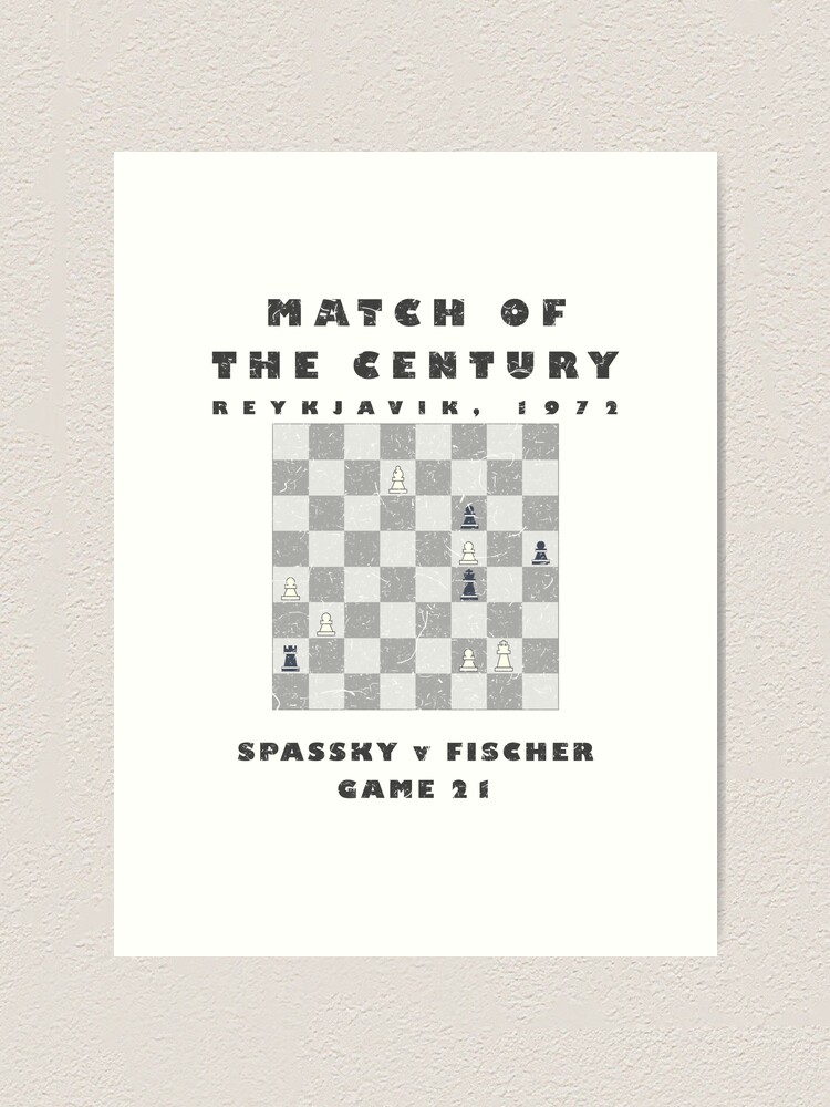 The Match of the Century: Boris Spassky and Bobby Fischer.