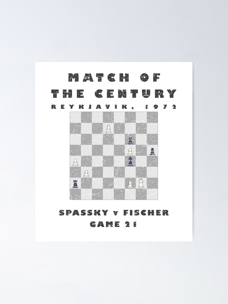 Bobby Fischer vs. Boris Spassky. Game one. World championship 1972.