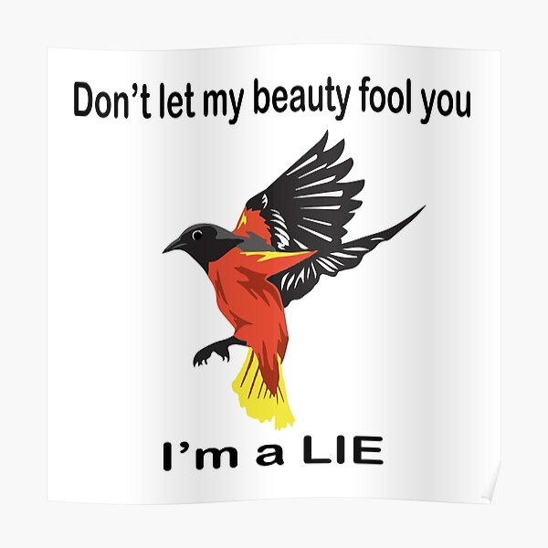 Birds Arent Real Posters | Redbubble