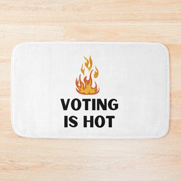 Item preview, Voting Is Hot Biden Trump designed and sold by AutumnVibeShop.