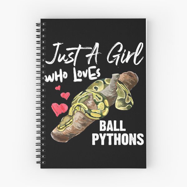 Item preview, Just A Girl Who Loves Ball Pythons - Snake Python Pet Lover T-Shirt designed and sold by EliseJenkins.