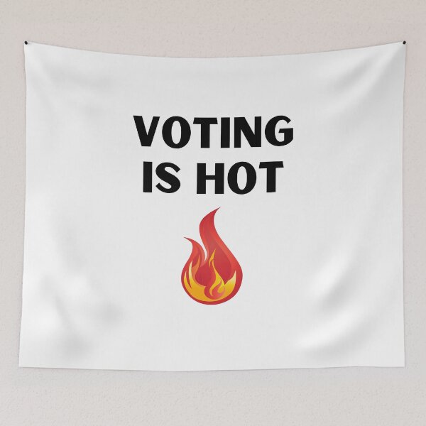 Item preview, Voting Is Hot Presidential designed and sold by AutumnVibeShop.