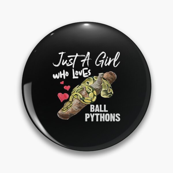 Item preview, Just A Girl Who Loves Ball Pythons - Snake Python Pet Lover T-Shirt designed and sold by EliseJenkins.
