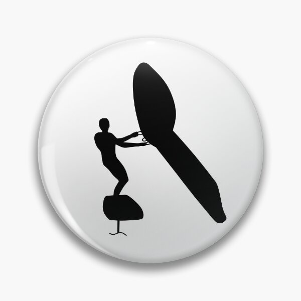 Item preview, Wing surfer doing wingfoiling with foil wing designed and sold by der-berliner.