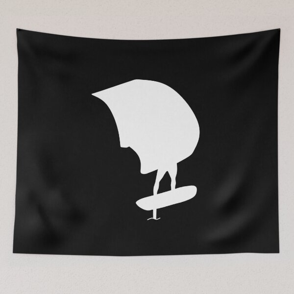 Item preview, Wing surfer with wingfoil foiling designed and sold by der-berliner.