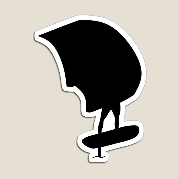 Item preview, Wing surfer doing wingfoiling with foil wing designed and sold by der-berliner.
