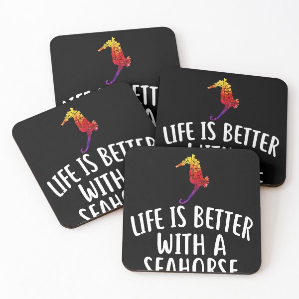 Item preview, Life Is Better With A SEAHORSE T-Shirt Funny SEAHORSES T-Shirt designed and sold by EliseJenkins.